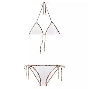 Burberry two piece bikini